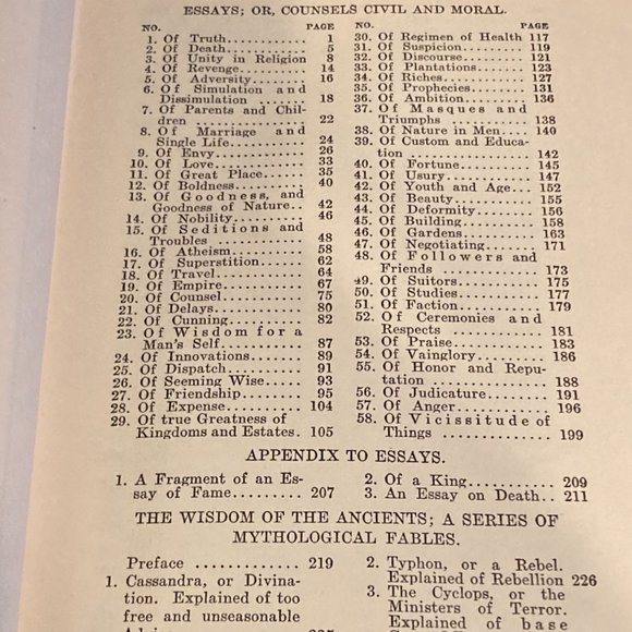 Antique Book - The Works of Francis Bacon 1932 - Picture 5 of 6